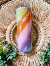 Load image into Gallery viewer, Pastel Swirl Glitter Tumbler