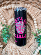 Load image into Gallery viewer, Lets Go Girls Disco Glitter Tumbler