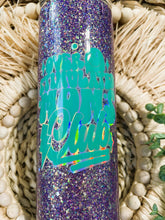 Load image into Gallery viewer, Overstimulated Moms Club Glitter Tumbler