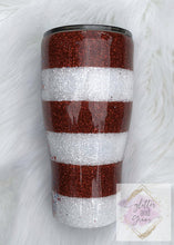 Load image into Gallery viewer, American Flag Glitter Tumbler