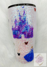Load image into Gallery viewer, Disney Themed Glitter Tumbler