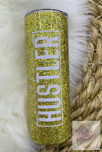 Load image into Gallery viewer, Mother Hustler Glitter Tumbler