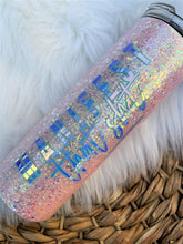Load image into Gallery viewer, Manifest That Shit Glitter Tumbler