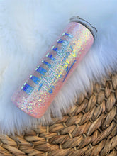 Load image into Gallery viewer, Manifest That Shit Glitter Tumbler