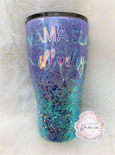 Load image into Gallery viewer, Mama Slay Glitter Tumbler