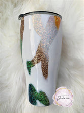 Load image into Gallery viewer, Motherhood Jurassic Park Glitter Tumbler