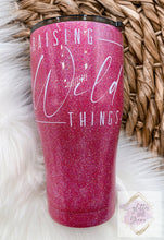 Load image into Gallery viewer, Hot Pink Glitter Tumbler