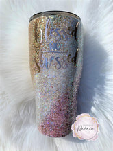 Load image into Gallery viewer, Swirl Glitter Tumbler