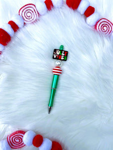 Jolly Vibes Beaded Pen